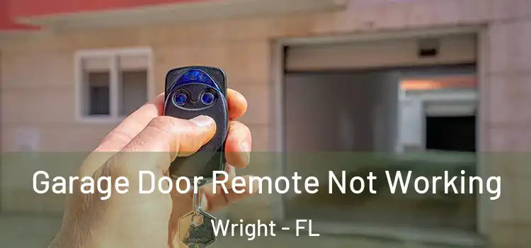 Garage Door Remote Not Working Wright - FL