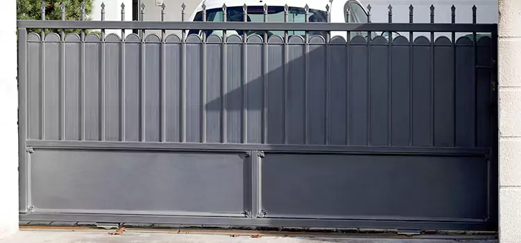 Metal Driveway Gate Installation Wright