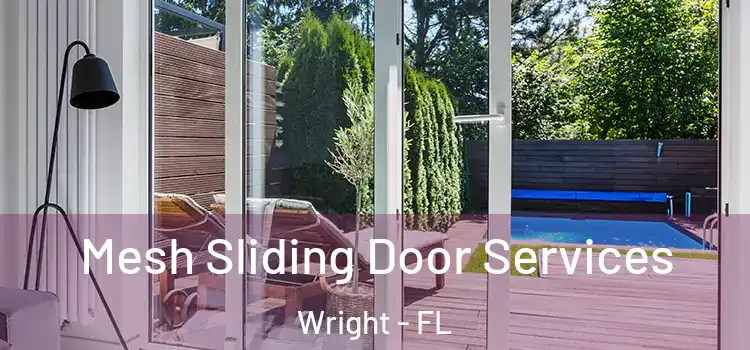  Mesh Sliding Door Services Wright - FL